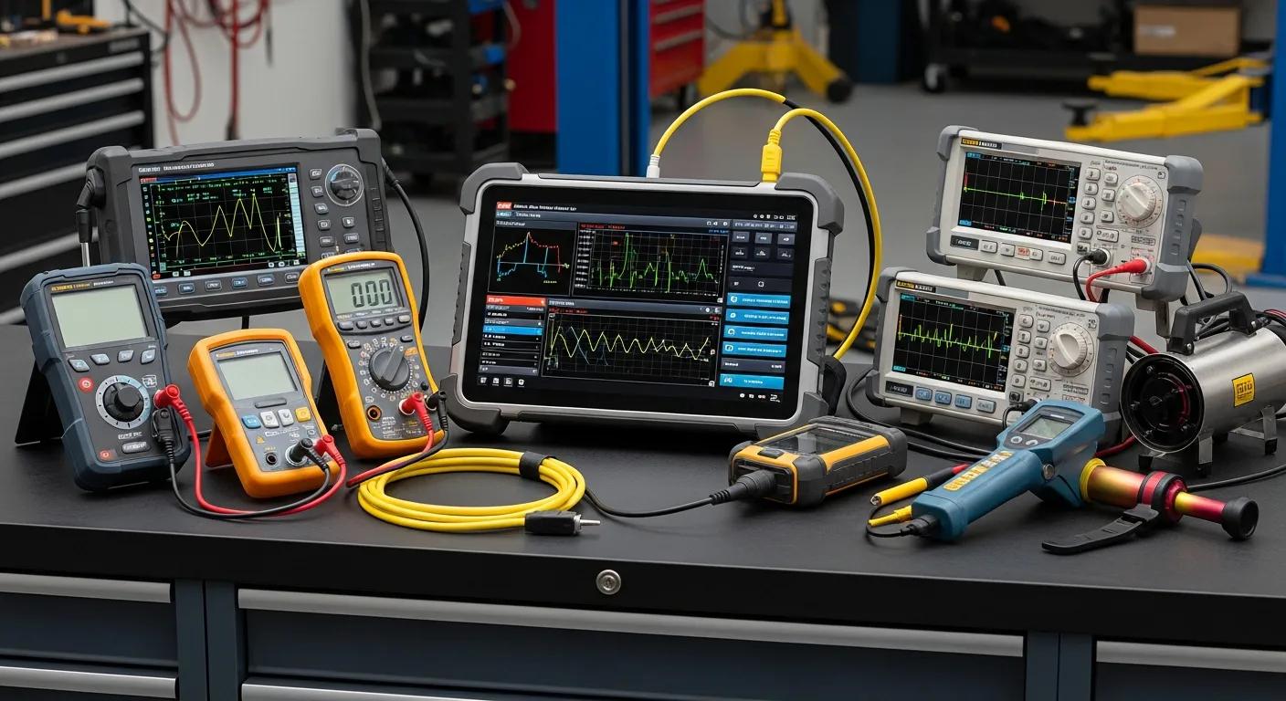 Advanced workshop-grade scan tools used for vehicle diagnostics